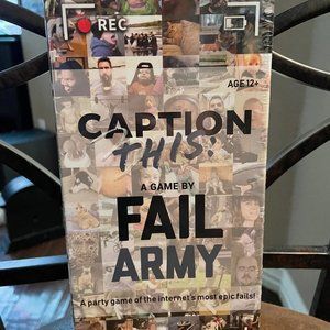 Caption This: Brandable Fail Army The Game - Internet Party Game **BRAND NEW